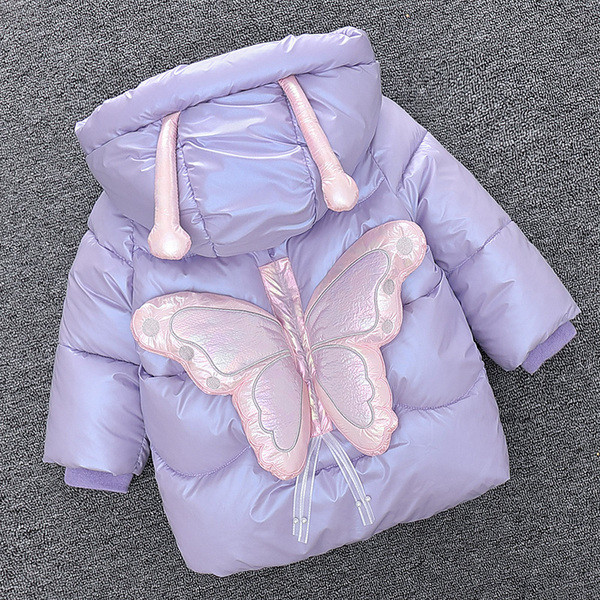 Uus mudel laste talvejope 3D liblikas elemendiga