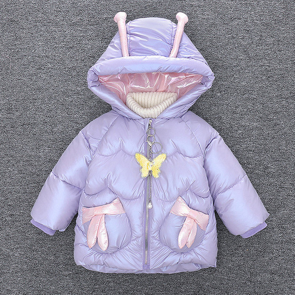 Uus mudel laste talvejope 3D liblikas elemendiga