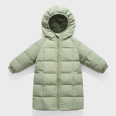 Kapuutsiga soe talvejope tüdrukutele ja poistele