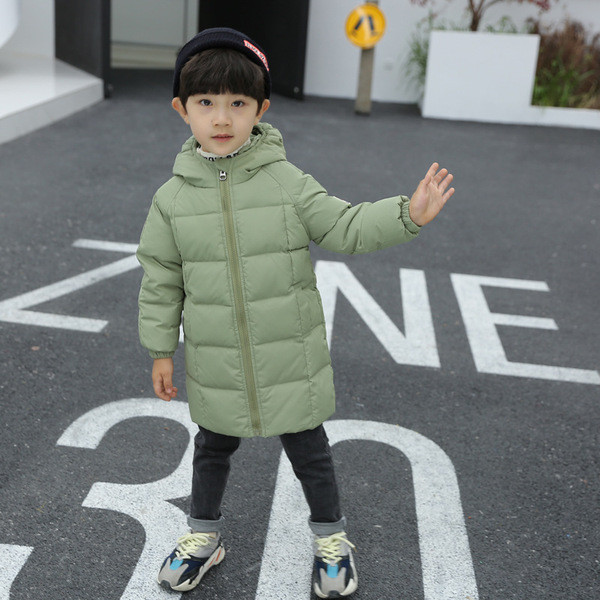 Kapuutsiga soe talvejope tüdrukutele ja poistele