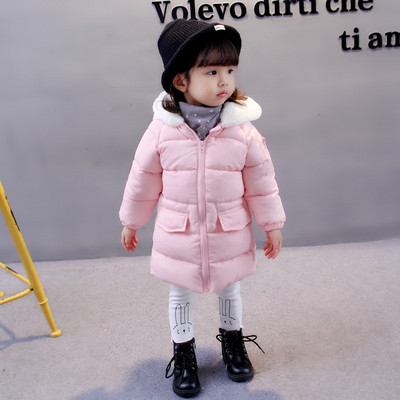 3D kapuutsiga laste talvejope tüdrukule