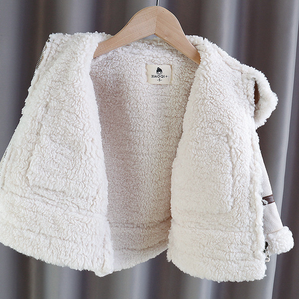 Uut mudelit pehme voodriga laste jope poistele