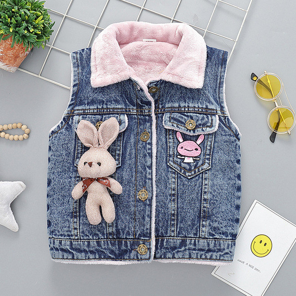 Uus mudel pehme voodriga laste teksavestist