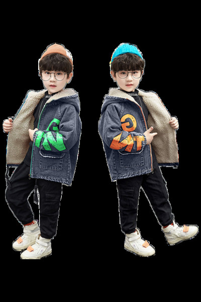 Sooja voodri ja kapuutsiga laste jope - kaks mudelit