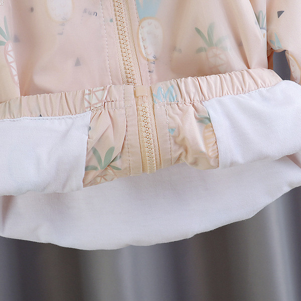 Kevadeks sobiva kapuutsiga vabaaja laste jope tüdrukutele