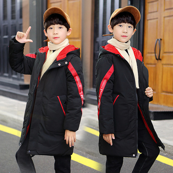 Novi model toplije zimske jakne srednje dužine za dječake