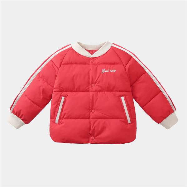 Igapäevane aplikatsiooni ja ääristusega laste jope poistele ja tüdrukutele