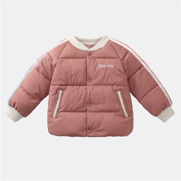 Igapäevane aplikatsiooni ja ääristusega laste jope poistele ja tüdrukutele