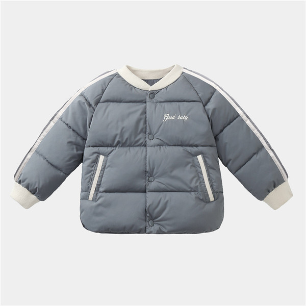 Igapäevane aplikatsiooni ja ääristusega laste jope poistele ja tüdrukutele