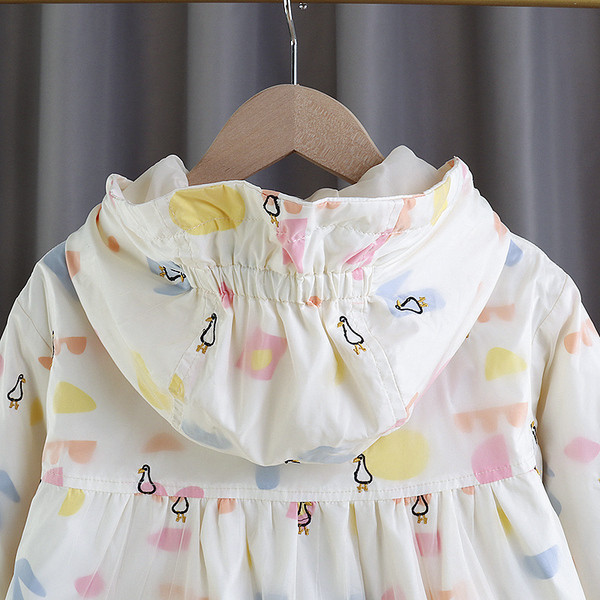 Uus mudel igapäevase kapuutsiga laste jope