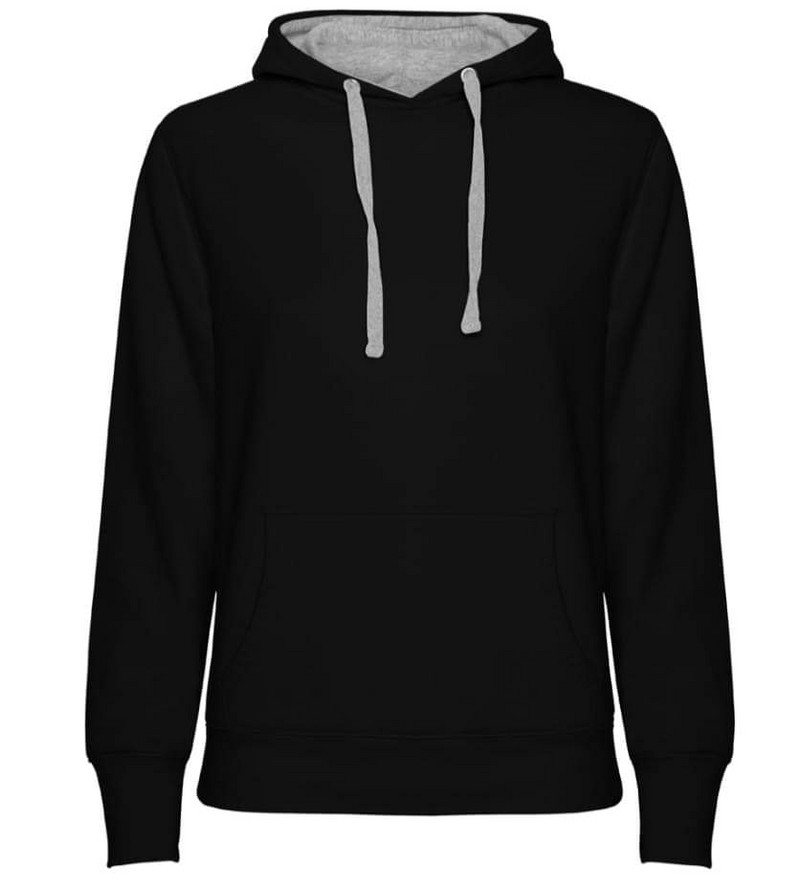 Двуцветен дамски суичър до 2XL 