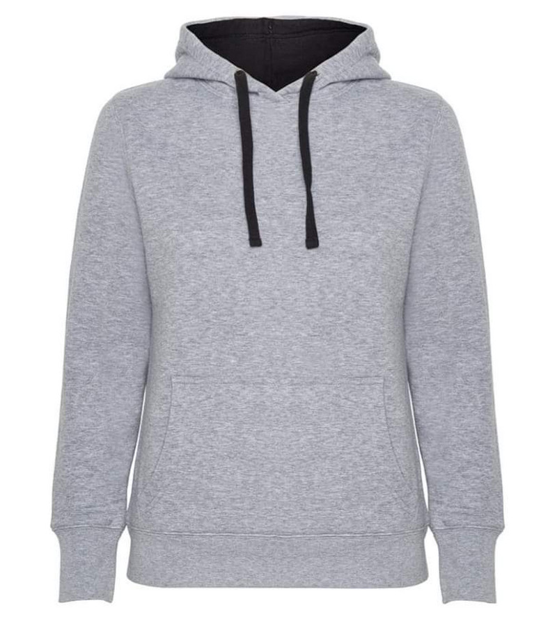 Двуцветен дамски суичър до 2XL 