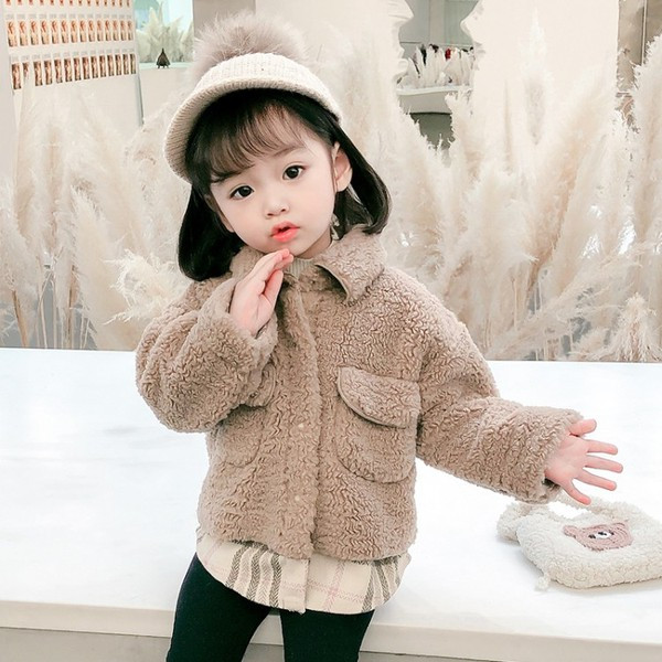 Igapäevane taskutega laste sulejope tüdrukutele