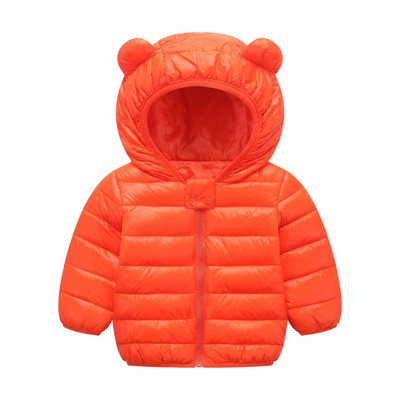 Bērnu ziemas jaka ar 3D kapuci piemērota meitenēm un zēniem