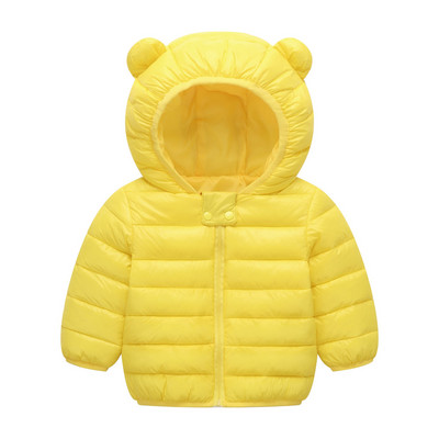 Bērnu ziemas jaka ar 3D kapuci piemērota meitenēm un zēniem