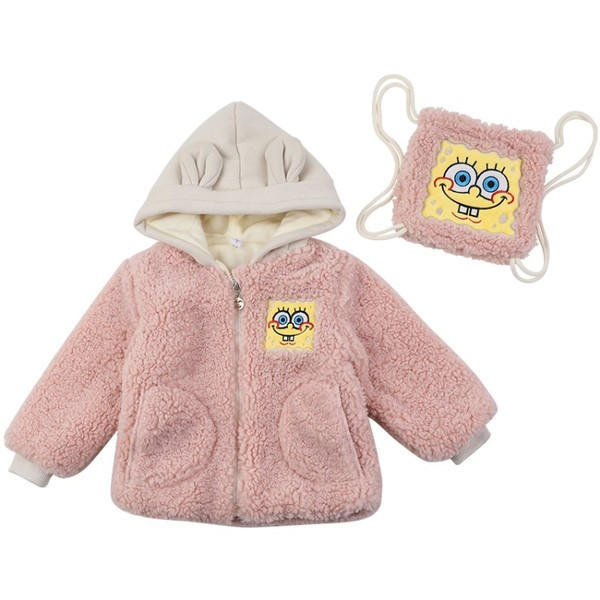 Punjačka dječja jakna od paperja s kapuljačom i patentnim zatvaračem