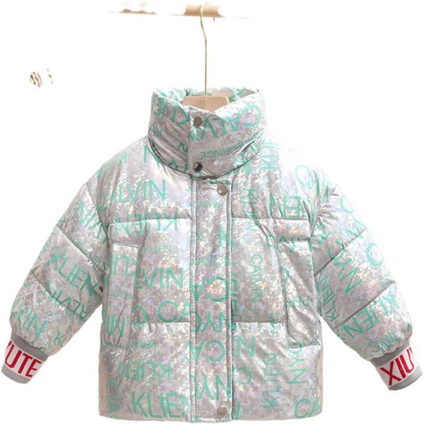 Dječja jakna za djevojčice i dječake s gumbima i visokim ovratnikom