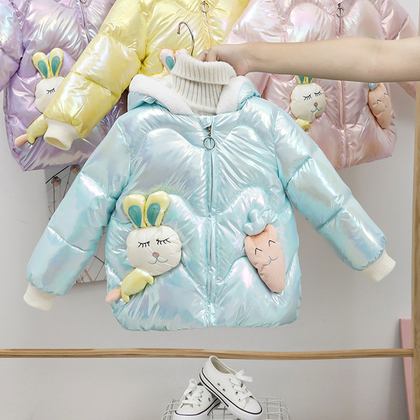 Novi model dječje jakne sa 3D elementom - za djevojčice