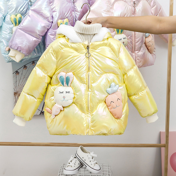 Novi model dječje jakne sa 3D elementom - za djevojčice