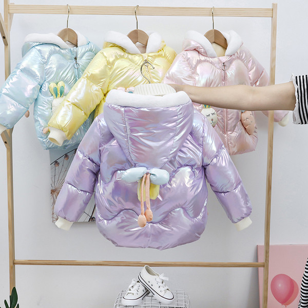 Novi model dječje jakne sa 3D elementom - za djevojčice