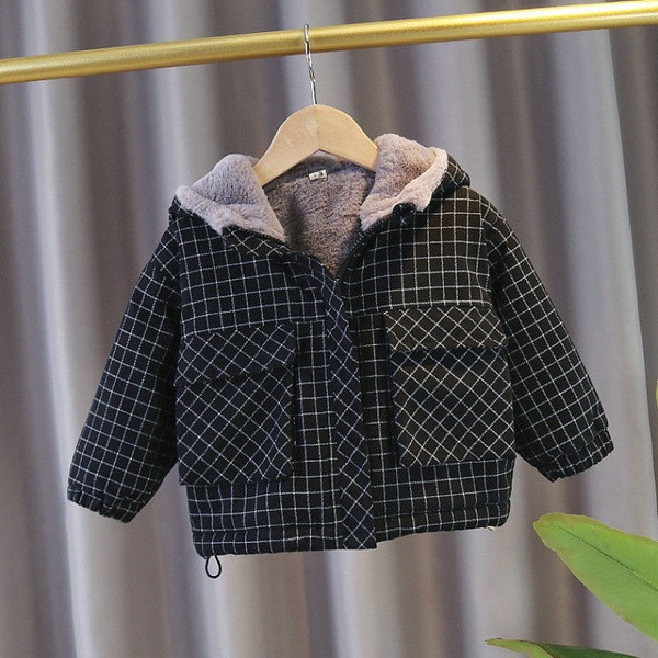 Sooja voodriga laste jope poistele ja tüdrukutele - kaks mudelit