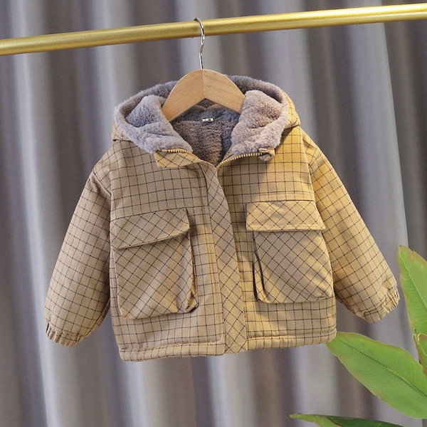 Sooja voodriga laste jope poistele ja tüdrukutele - kaks mudelit