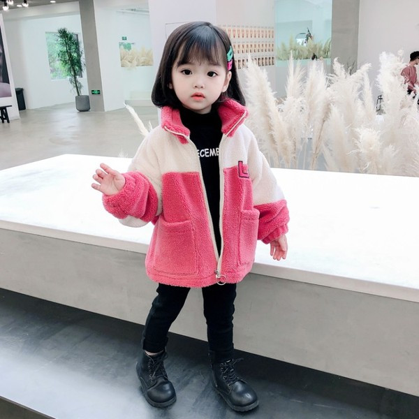 Dječja ležerna jakna s patentnim zatvaračem i džepovima