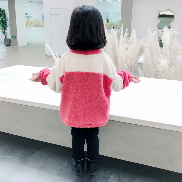 Dječja ležerna jakna s patentnim zatvaračem i džepovima