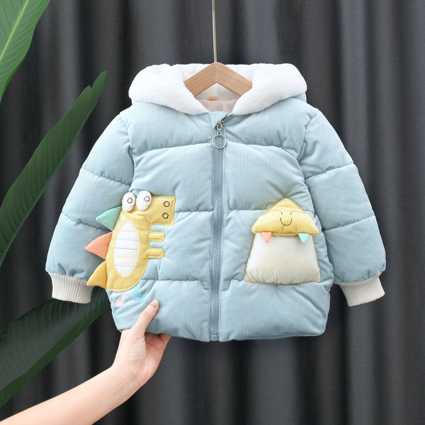 Νέο μοντέλο παιδικό χειμερινό μπουφάν για κορίτσια με κούκούλα μρ γούνα