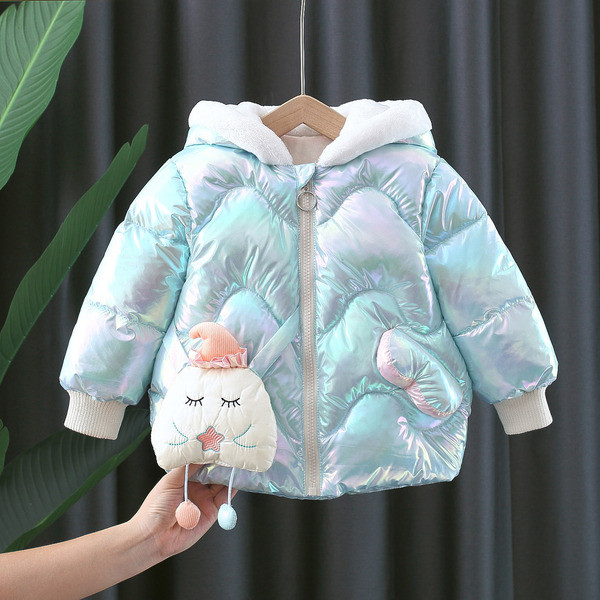 Sulekapuutsiga sügis-talvine lastejope tüdrukutele