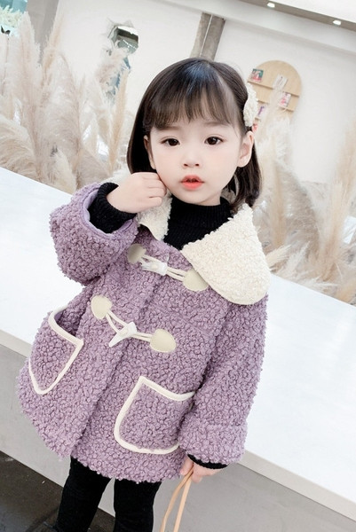 Παιδικό μπουφάν με τσέπες κατάλληλο για κορίτσια