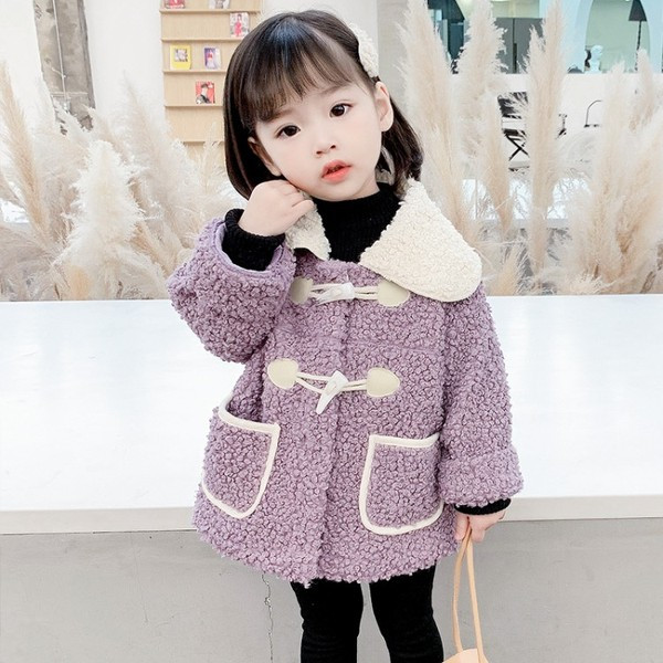 Παιδικό μπουφάν με τσέπες κατάλληλο για κορίτσια