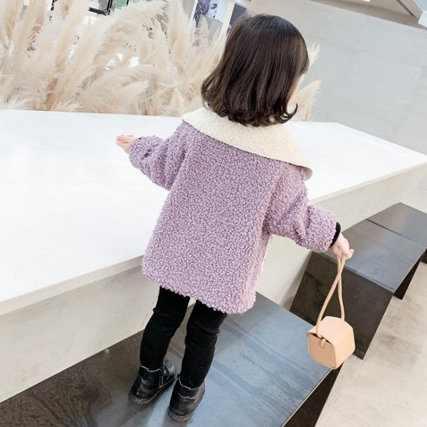 Παιδικό μπουφάν με τσέπες κατάλληλο για κορίτσια