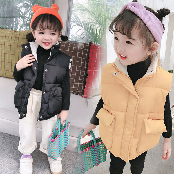 Καθημερινό γιλέκο για παιδιά με κουμπιά - για κορίτσια