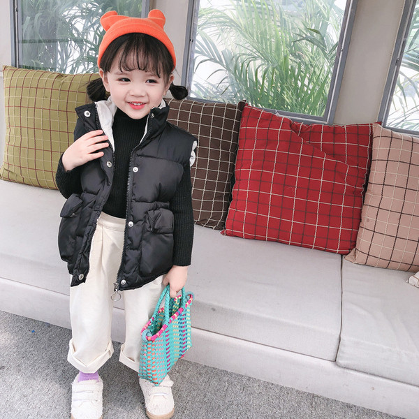 Καθημερινό γιλέκο για παιδιά με κουμπιά - για κορίτσια