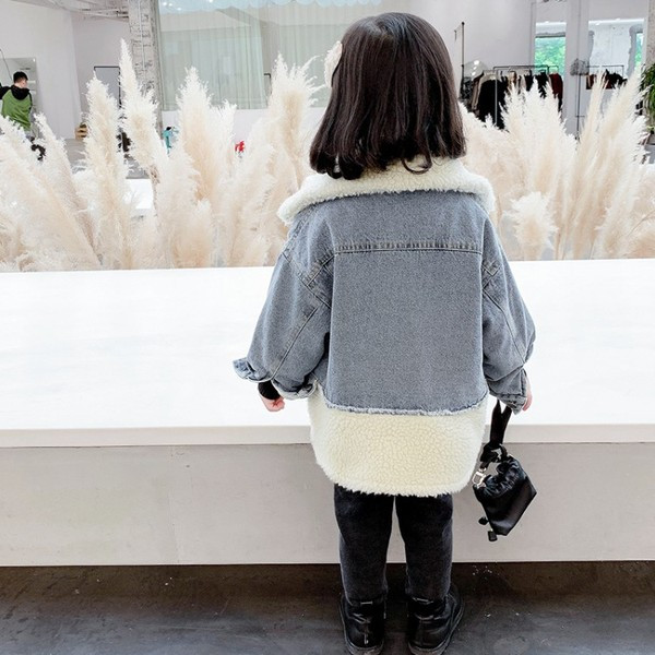 Laste teksajope udusulega tüdrukutele sinises