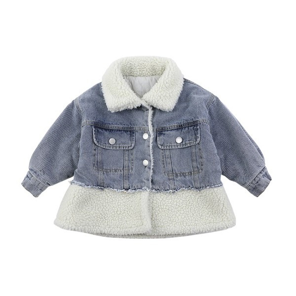 Laste teksajope udusulega tüdrukutele sinises