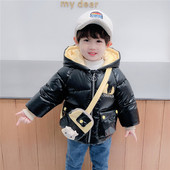 Zimska dječja jakna za dječake + torba