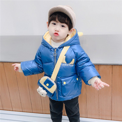 Zimska dječja jakna za dječake + torba