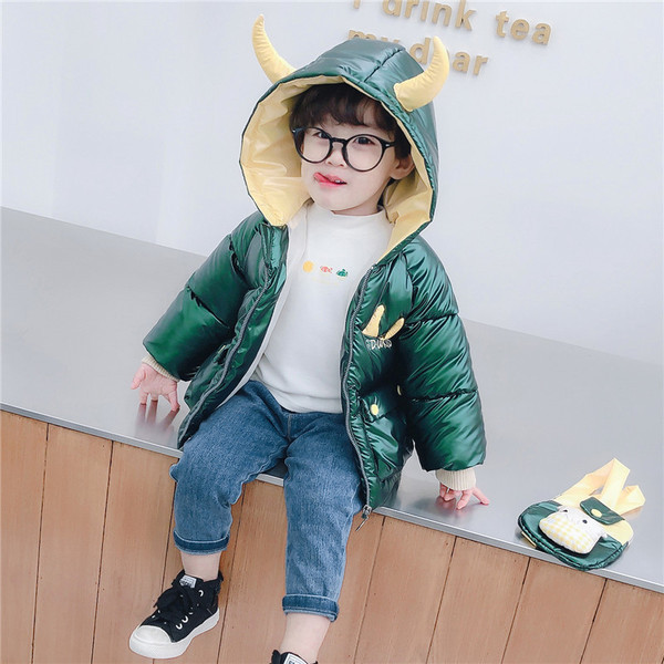 Zimska dječja jakna za dječake + torba