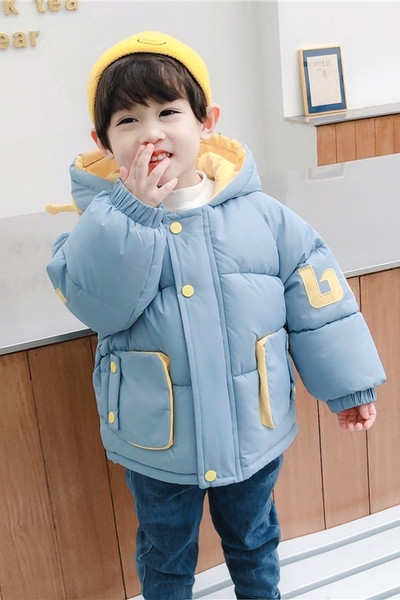 Παιδικό μπουφάν με τρισδιάστατο στοιχείο στην κουκούλα και στην πλάτη - για αγόρια