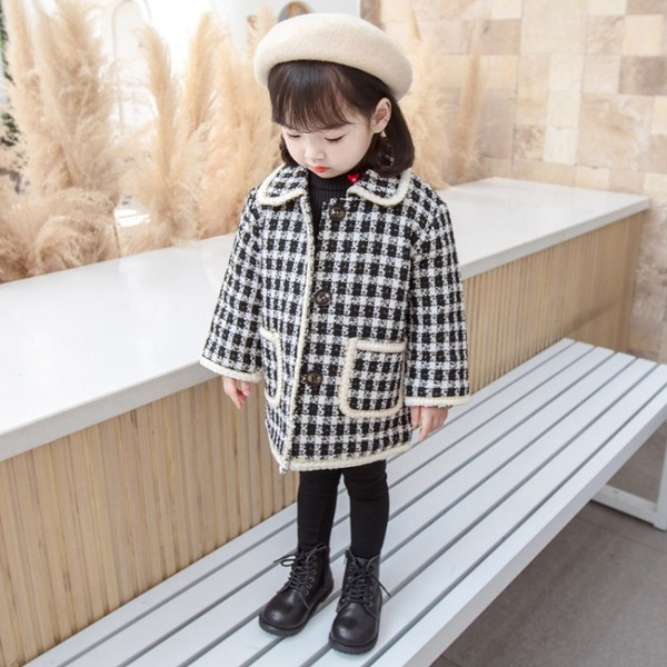 Καθημερινό παιδικό μπουφάν με τσέπη και κουμπιά