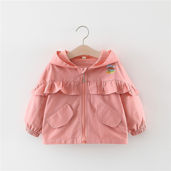 Kaasaegne kapuutsiga laste jope tüdrukutele - mitu mudelit