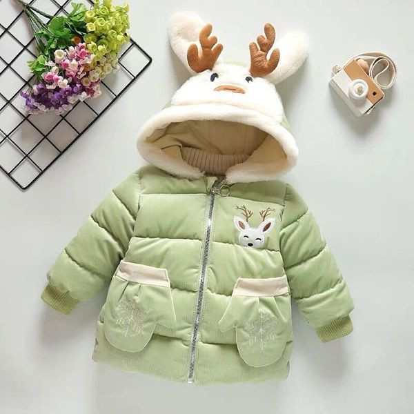 Μοντέρνο παιδικό μπουφάν με χριστουγεννιάτικα μοτίβα