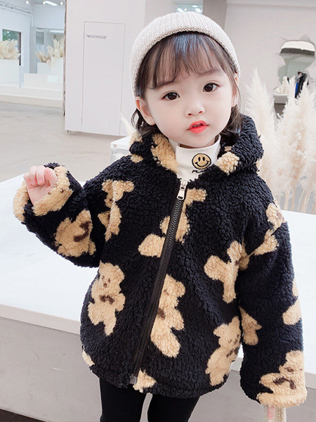 Moodne lukuga ja kapuutsiga laste sulejope