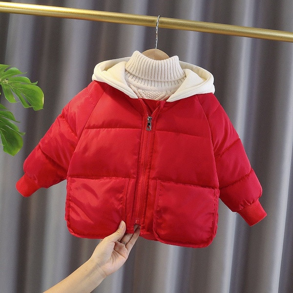 Χειμερινό παιδικό μπουφάν με κουκούλα κατάλληλο για κορίτσια και αγόρια