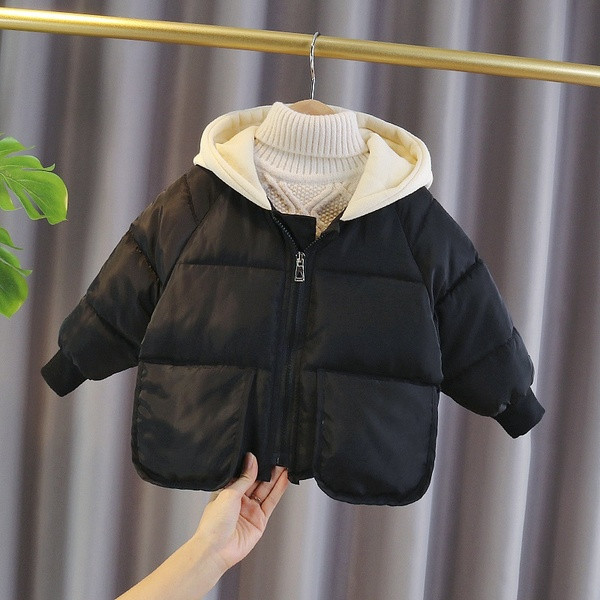 Χειμερινό παιδικό μπουφάν με κουκούλα κατάλληλο για κορίτσια και αγόρια