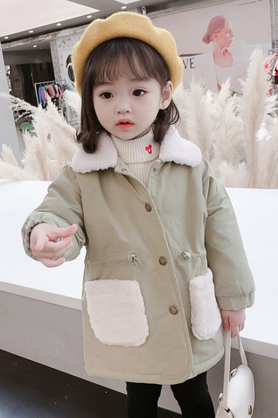 Καθημερινό παιδικό μπουφάν με πουκάμισο και κορδόνια