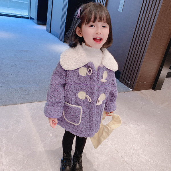 Tüdrukutele sobiv taskutega igapäevane laste sulejope