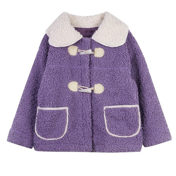 Tüdrukutele sobiv taskutega igapäevane laste sulejope